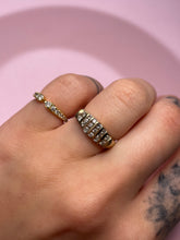 Load image into Gallery viewer, Vintage 6 Row Diamond Ring

