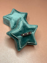 Load image into Gallery viewer, Double Heart Ruby &amp; Diamond Band

