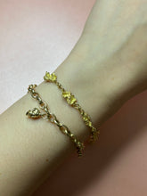 Load image into Gallery viewer, Marquise Diamond Evil Eye Nugget Bracelet
