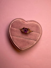 Load image into Gallery viewer, Amethyst Cabochon Moody Ring
