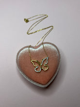 Load image into Gallery viewer, Diamond Butterfly Necklace
