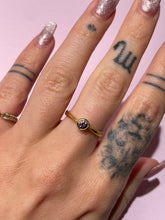 Load image into Gallery viewer, Purple Spinel Bezel Stacker Band
