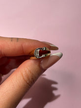 Load image into Gallery viewer, Diamond Initial C Ring
