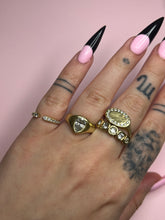 Load image into Gallery viewer, Pear Cut Diamond Bezel Band
