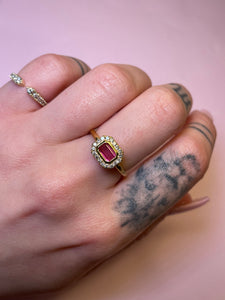 Barbie Pink Diamond Ring