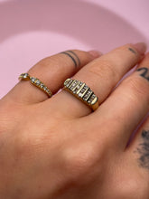 Load image into Gallery viewer, Vintage 6 Row Diamond Ring
