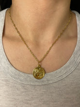 Load image into Gallery viewer, Taurus Coin Pendant
