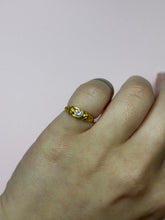 Load image into Gallery viewer, Flower Diamond Dome Pinky Ring

