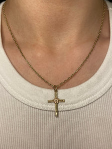 Flower Cross Pendant