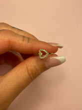 Load image into Gallery viewer, Sideways Diamond Heart Ring
