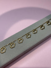 Load image into Gallery viewer, Dangle Heart Station Bracelet

