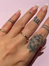 Load image into Gallery viewer, Baguette Diamond Baby Donut Band
