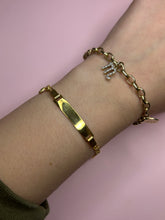 Load image into Gallery viewer, Diamond Dangle ID Bracelet
