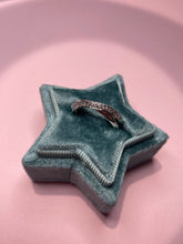 Load image into Gallery viewer, Diamond Wrap Knife Edge Band

