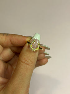 Diamond Horseshoe Ring