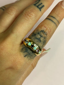 Candy Gemstone Chunky Ring