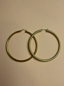 Chubby Large Hoops