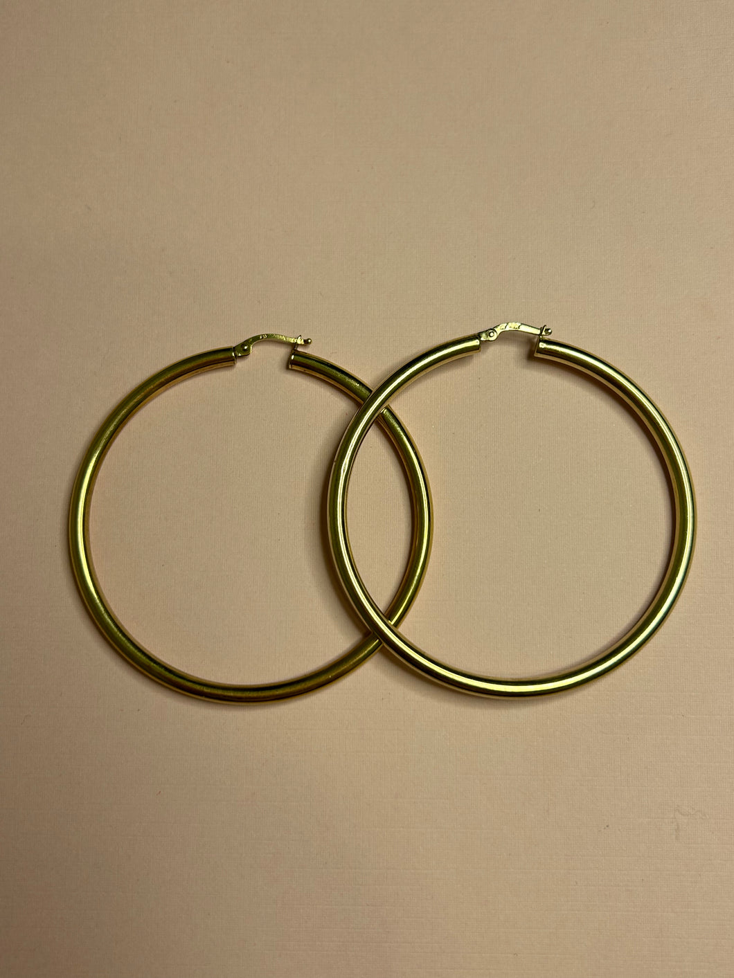 Chubby Large Hoops