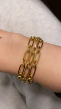 Load image into Gallery viewer, Paperclip Rolo Bracelet
