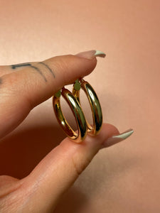 4mm Medium Hoops