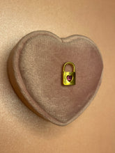 Load image into Gallery viewer, Pink Tourmaline Heart Mini Locket
