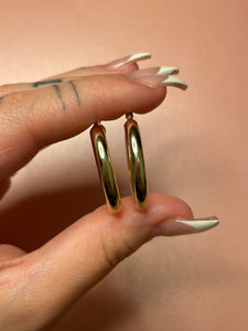 4mm Medium Hoops