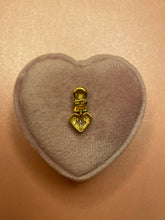 Load image into Gallery viewer, Dangly Diamond Heart Pendant
