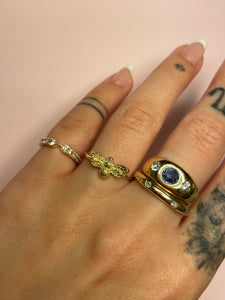 Detailed Bee Ring