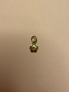 Mini Flower Diamond Pendant