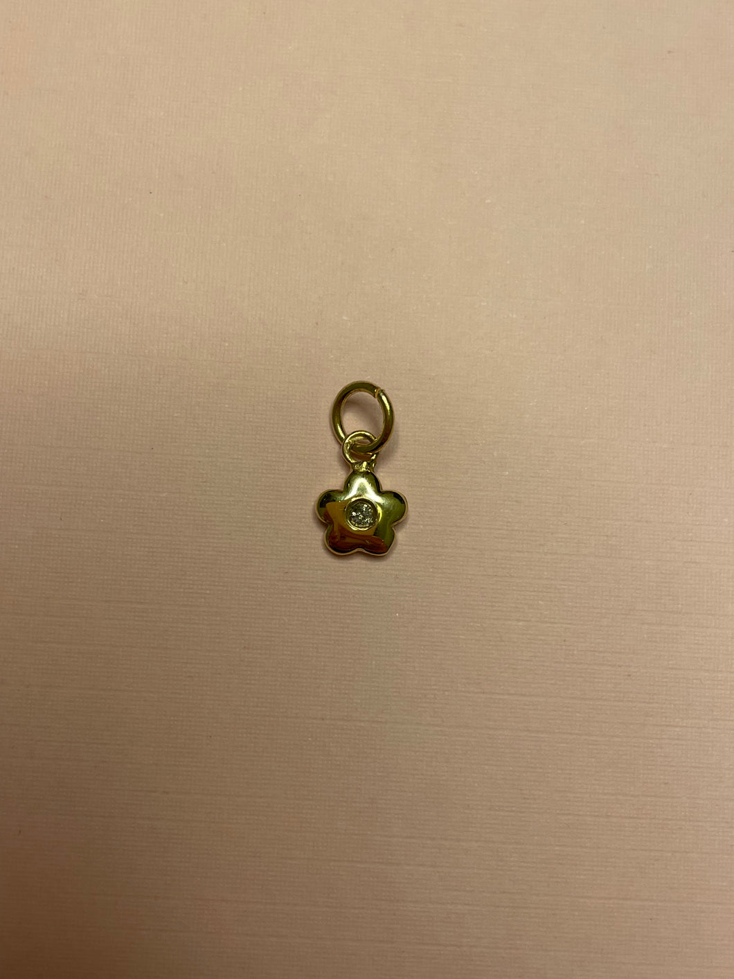 Mini Flower Diamond Pendant