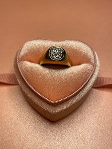 Diamond Signet Ring