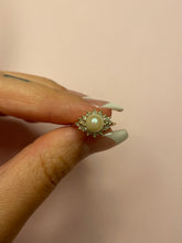 Load image into Gallery viewer, Pearl Diamond Pinky Ring
