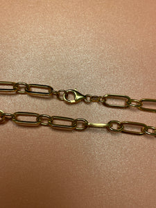 Paperclip Rolo Chain