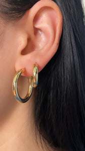 4mm Medium Hoops