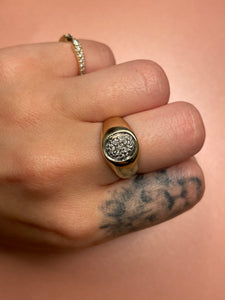 Diamond Signet Ring