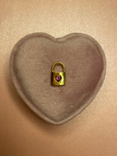 Load image into Gallery viewer, Pink Tourmaline Heart Mini Locket
