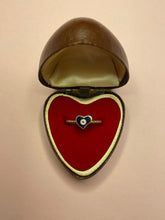 Load image into Gallery viewer, Evil Eye Heart Ring
