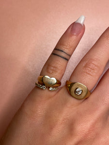 Heart Signet Ring