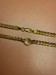 Moonstone Curb Chain