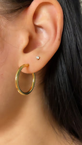 2.5mm Small Hoops