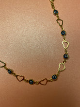 Load image into Gallery viewer, Evil Eye Heart Bracelet
