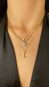 Crescent Moon Necklace