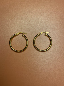 2.5mm Small Hoops