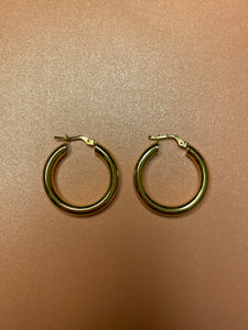 4mm Medium Hoops