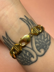 11mm Chunky Curb Bracelet