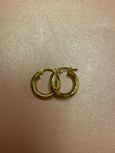 Load image into Gallery viewer, Textured Mini Hoops
