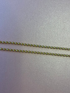 Heart Diamond Ball Necklace