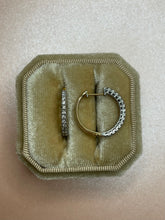 Load image into Gallery viewer, Diamond Hoops
