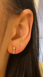 Diamond Drop Studs