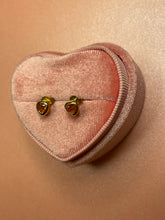 Load image into Gallery viewer, Citrine Heart Studs
